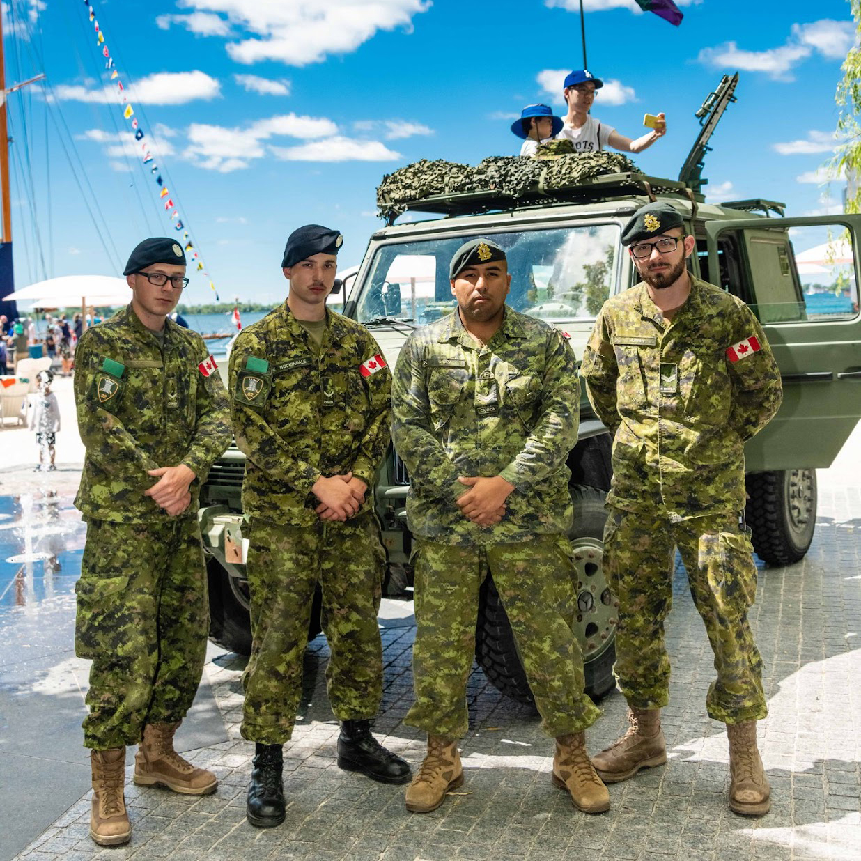 Canadian Armed Forces At The Waterfront Festival